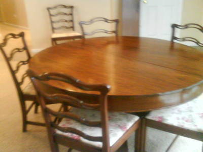 Dining Table Round View