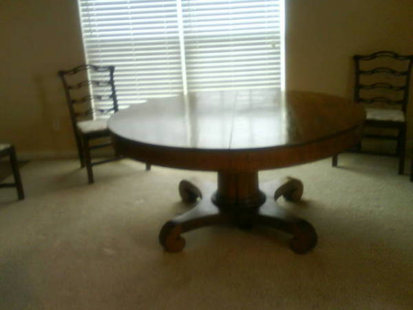 Dining Table Base Round View